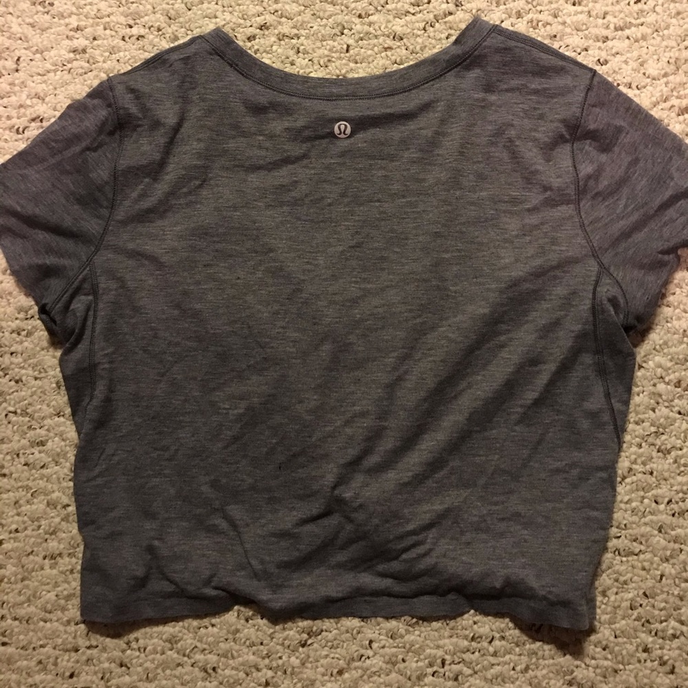 Lululemon Twist Crop Shirt
